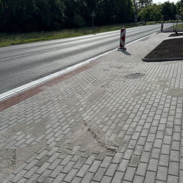 Chodníky - novostavba