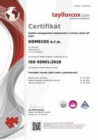 certifikát BOZP