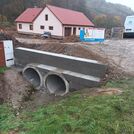 Propustek - odvodnění komunikace - novostavba