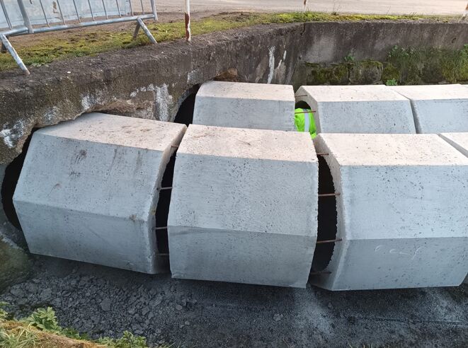 Propustek - odvodnění komunikace - novostavba