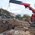 Propustek - odvodnění komunikace - novostavba