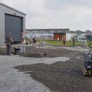 Příjezdová cesta - novostavba