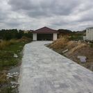 Příjezdová cesta k RD - novostavba