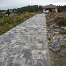 Příjezdová cesta k RD - novostavba