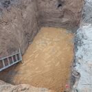 Usazování jímek - novostavba