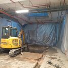 Rekonstrukce výtahové šachty - demolice